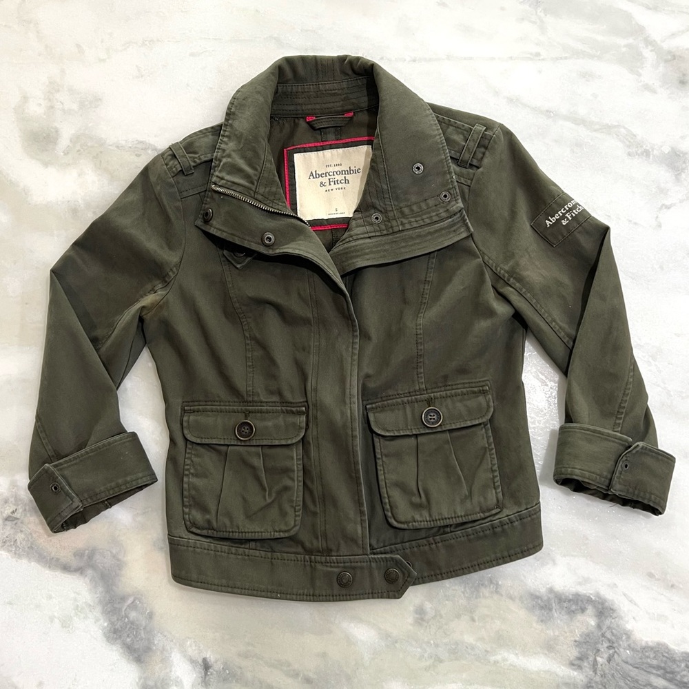 Army Green Abercrombie & Fitch